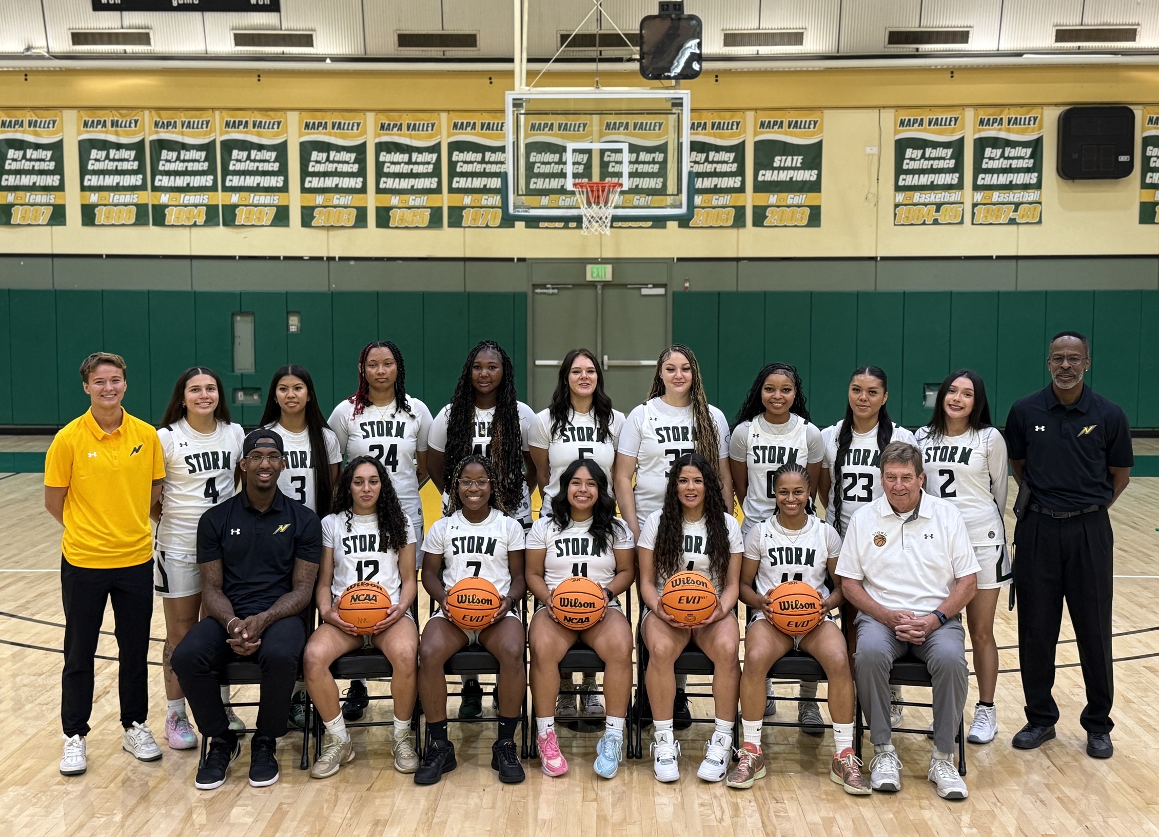 It was Media Day on Monday, Oct. 20 for the Napa Valley College women&rsquo;s basketball team.

Photo by Marty James